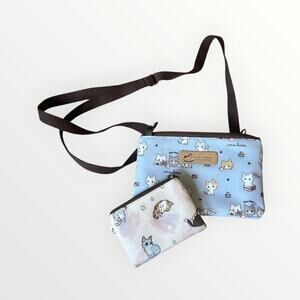 Uma Hana Cat Crossbody with Coin/Card Pouch